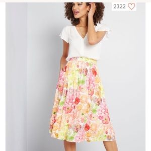 ModCloth tomato print skirt